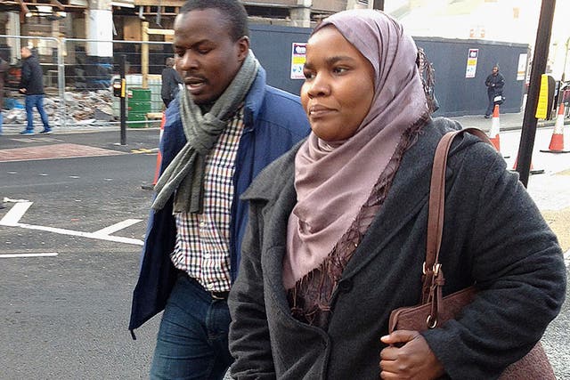Dr Hadiza Bawa-Garba arrives at Leicester Magistrates Court, Leicester, where she was charged with gross negligence manslaughter in connection with the death of six-year-old boy Jack Adcock who had Down's syndrome