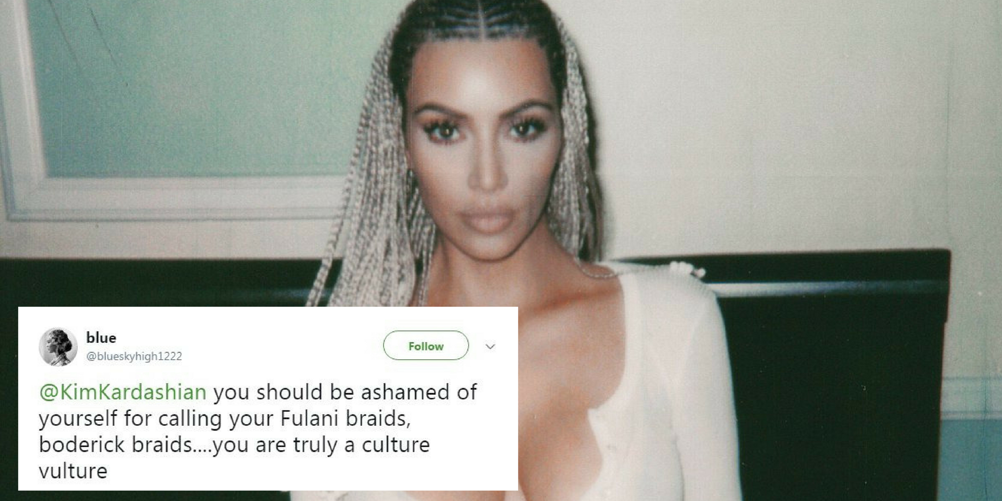 Kim Kardashian got braids and people are furious | indy100