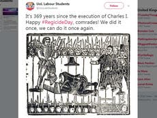 Labour student club apologises for joking about killing the Queen
