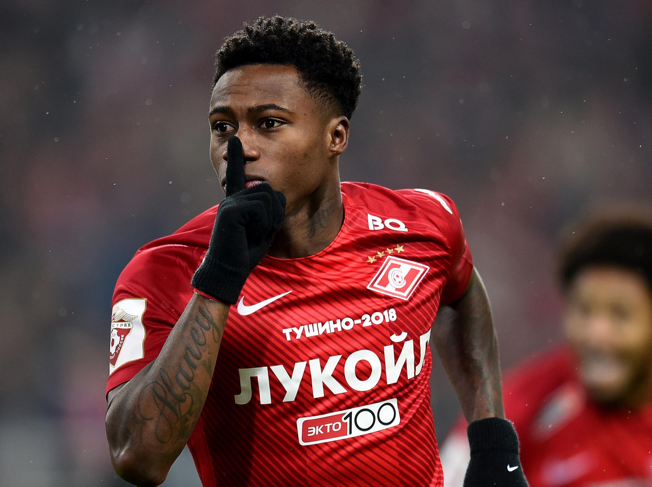 Spartak Moscow are reticent to lose their best player before the deadline
