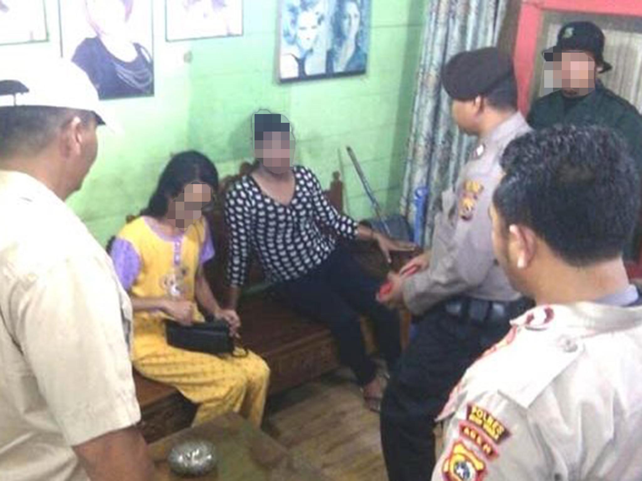 Twelve transgender women were detained by police in Aceh after raids on several beauty salons