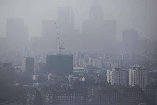 Parts of London have broken EU annual air pollution limits within a month for the past eight years