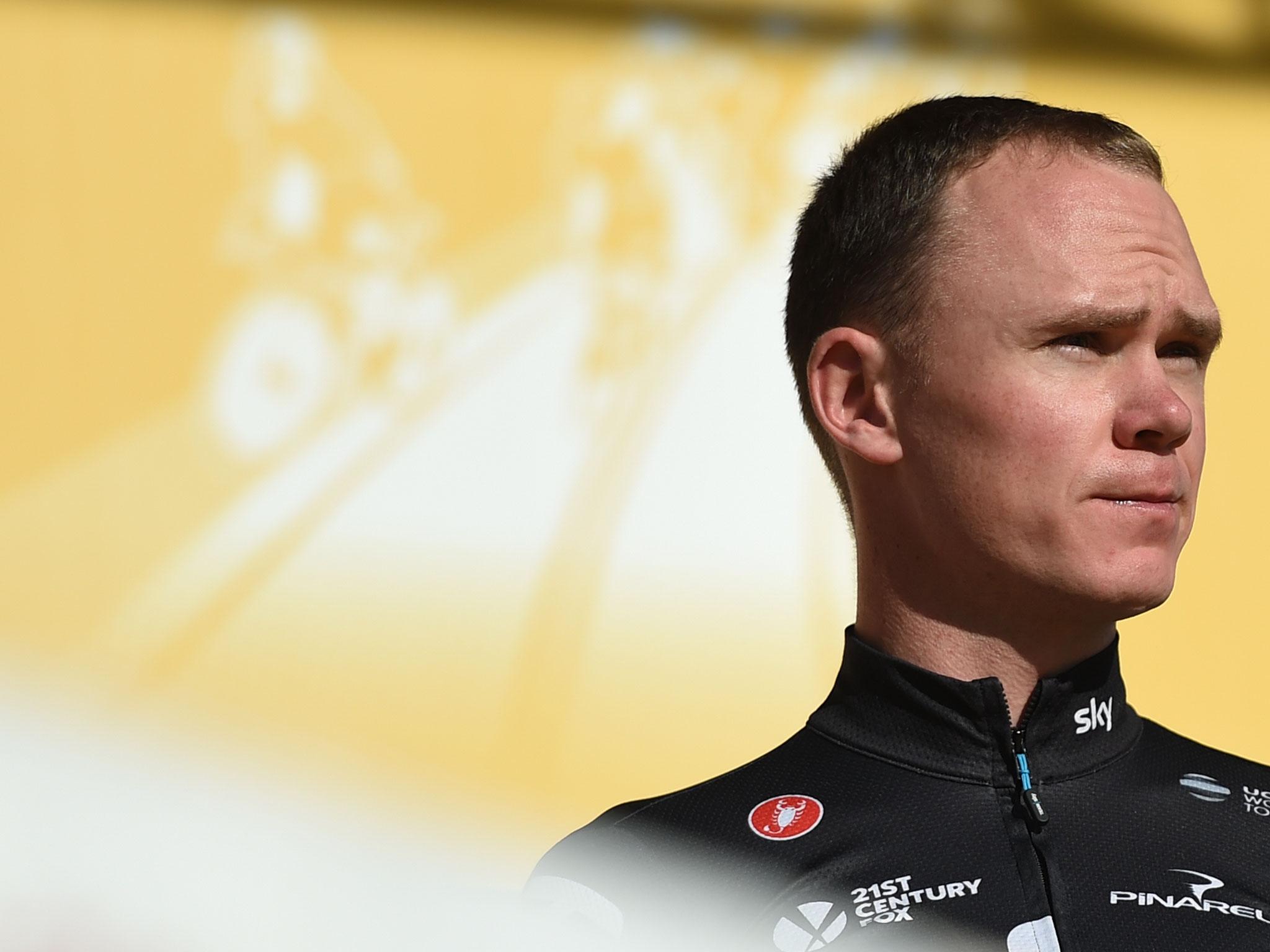 It is understood that Froome and his team are still examining the variables which may have caused the adverse result