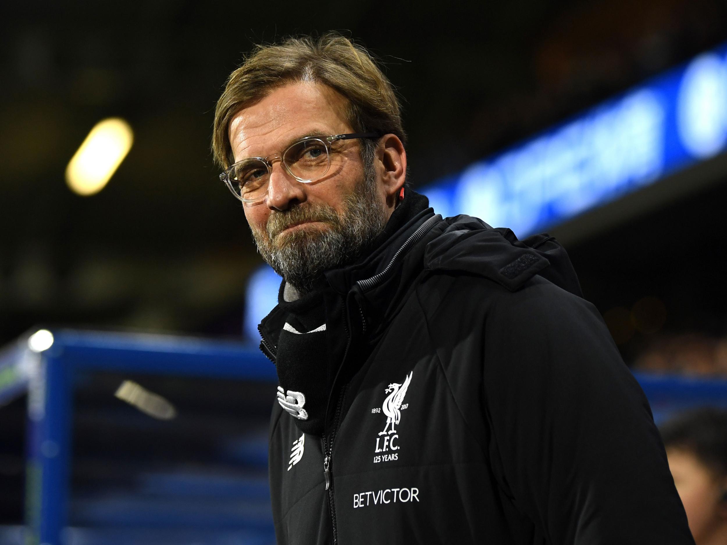 Jürgen Klopp with pleased with the reaction he saw from his players