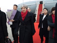 Theresa May’s timing for a trip to China couldn’t have been worse