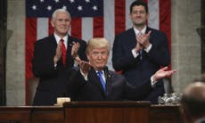 Donald Trump's first state of the union had a worrying warning