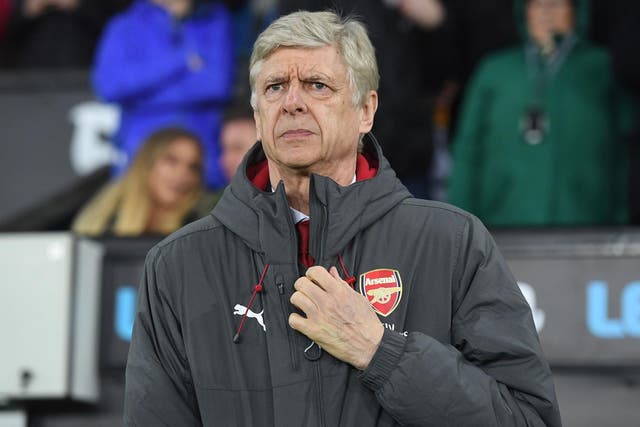 Arsene Wenger appeared to confirm Arsenal's move for Pierre-Emerick Aubameyang