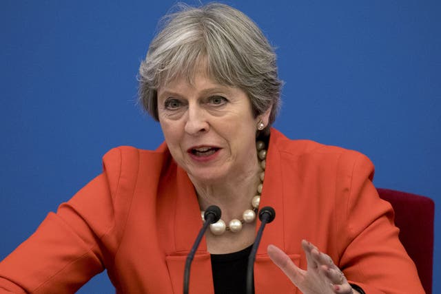 Ms May had insisted that the situation would be ‘different’ for people who arrived during the transition period because ‘they will be coming to a UK that they know will be outside the EU’