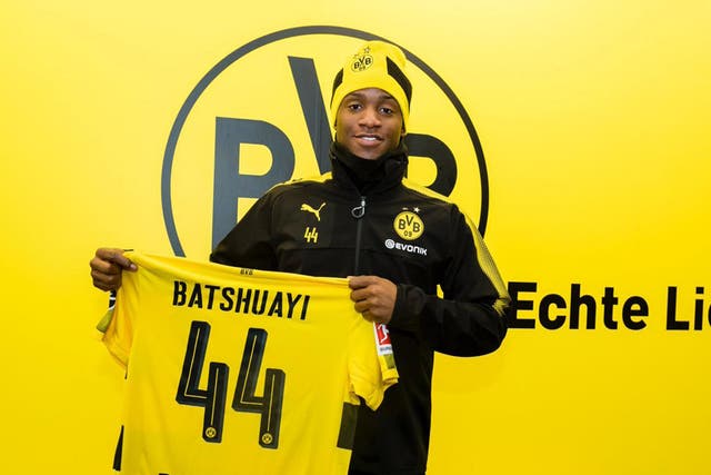 Michy Batshuayi has left Chelsea to join Borussia Dortmund on loan