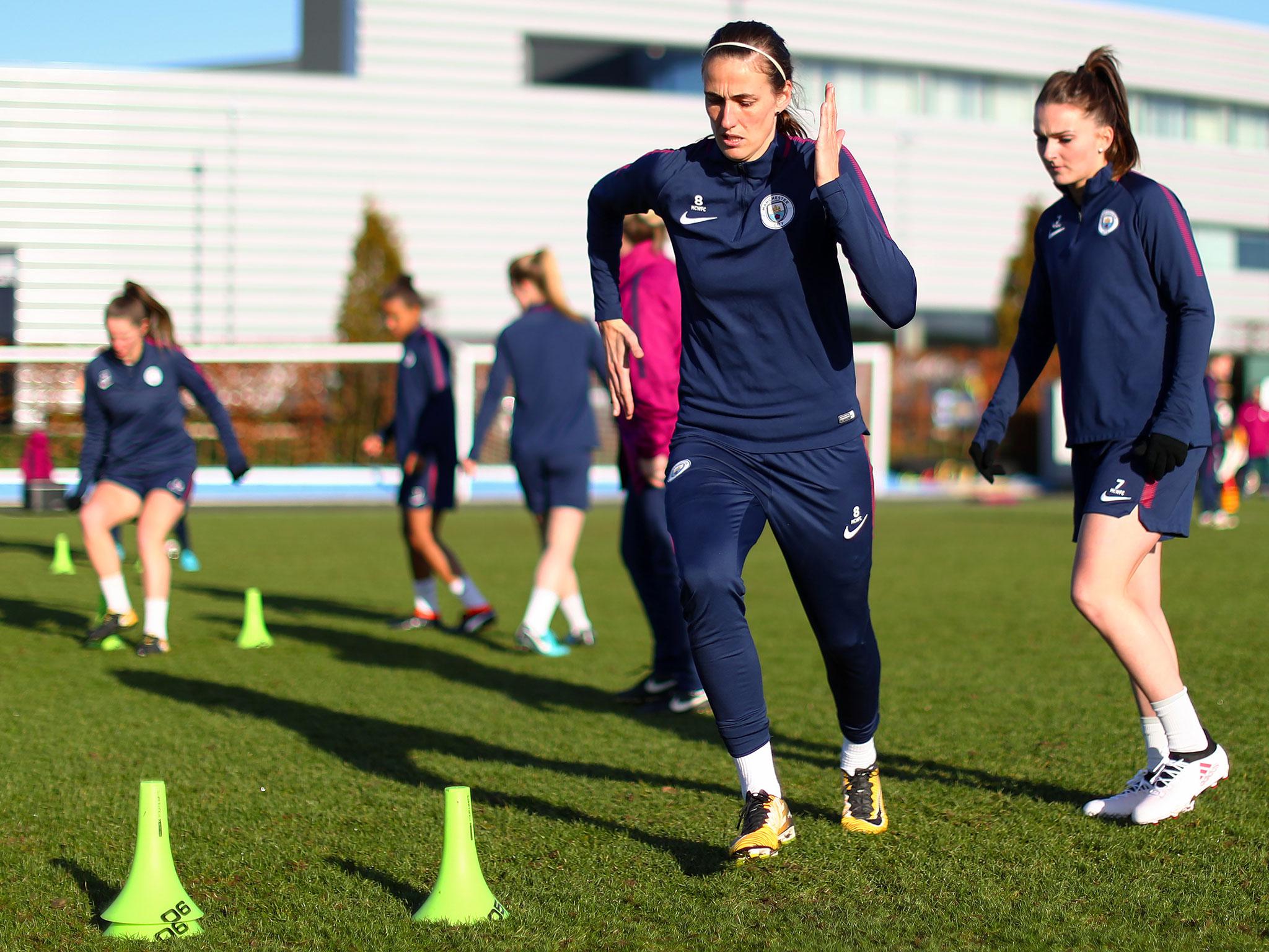 City’s female players share medical support, performance analysis tools and other facilities on the Etihad campus