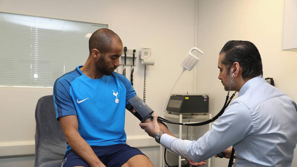 The six stages of a football medical