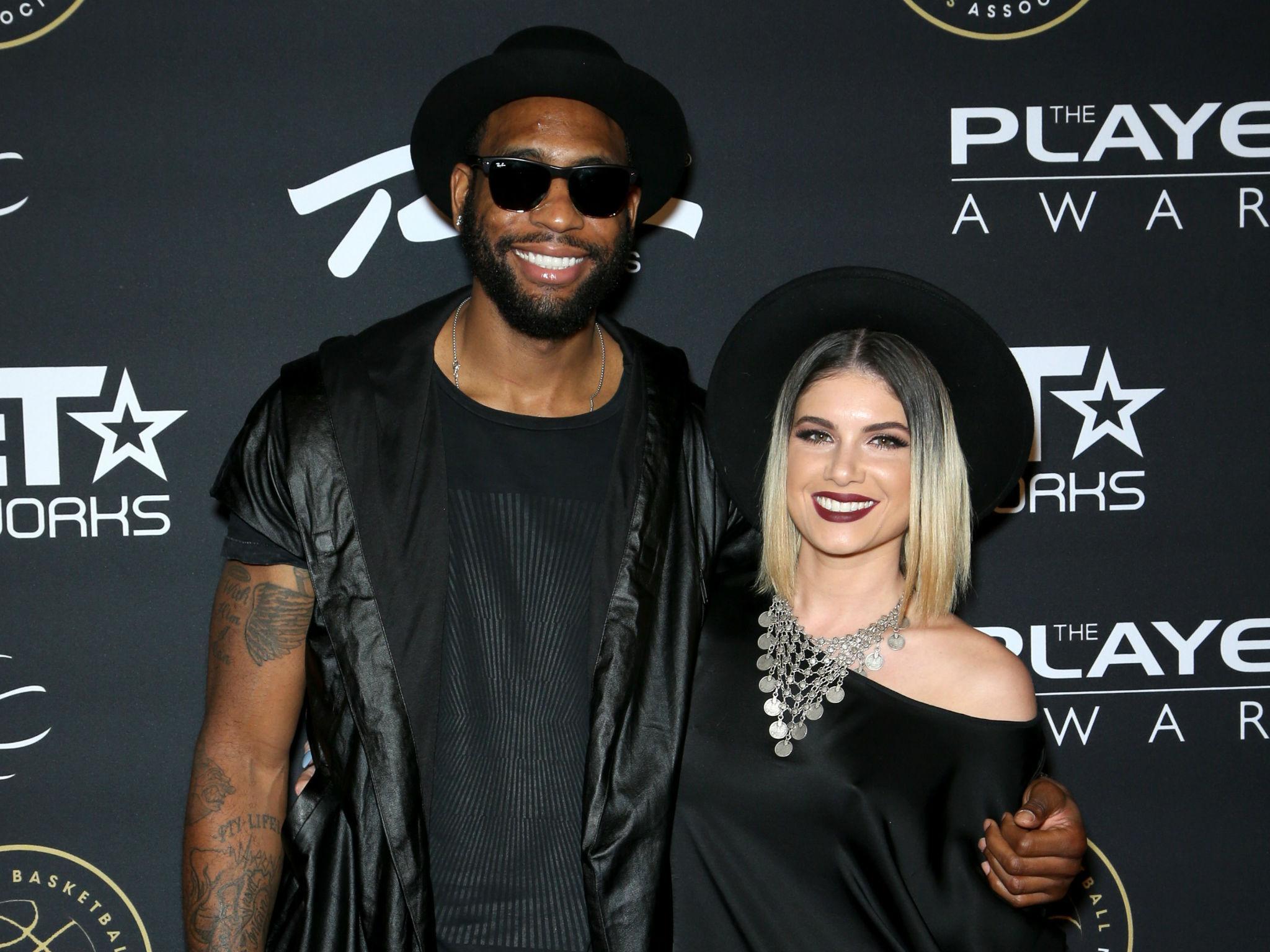 Rasual Butler, former NBA Wizards player, and wife Leah LaBelle