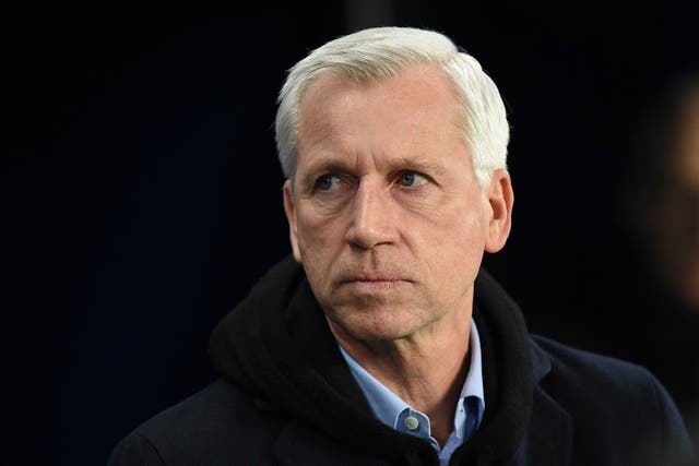 Alan Pardew saw his side come out second-best in an ill-tempered game