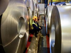 Trump’s steel tariffs to ‘seriously undermine’ UK’s ability to compete