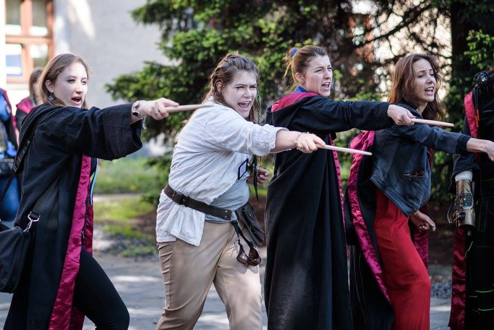Wizards are schooled in the art of spell-casting (Dziobak Larp Studios)