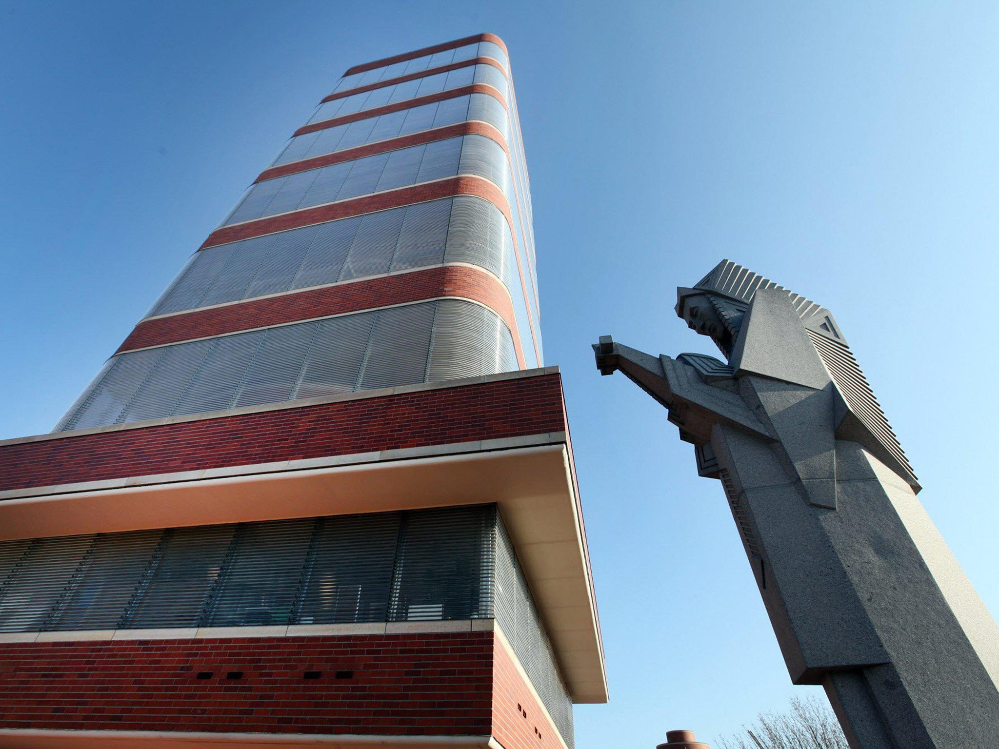 Glass towers are passive solar collectors but at the worst possible time, mid summer (Alamy)