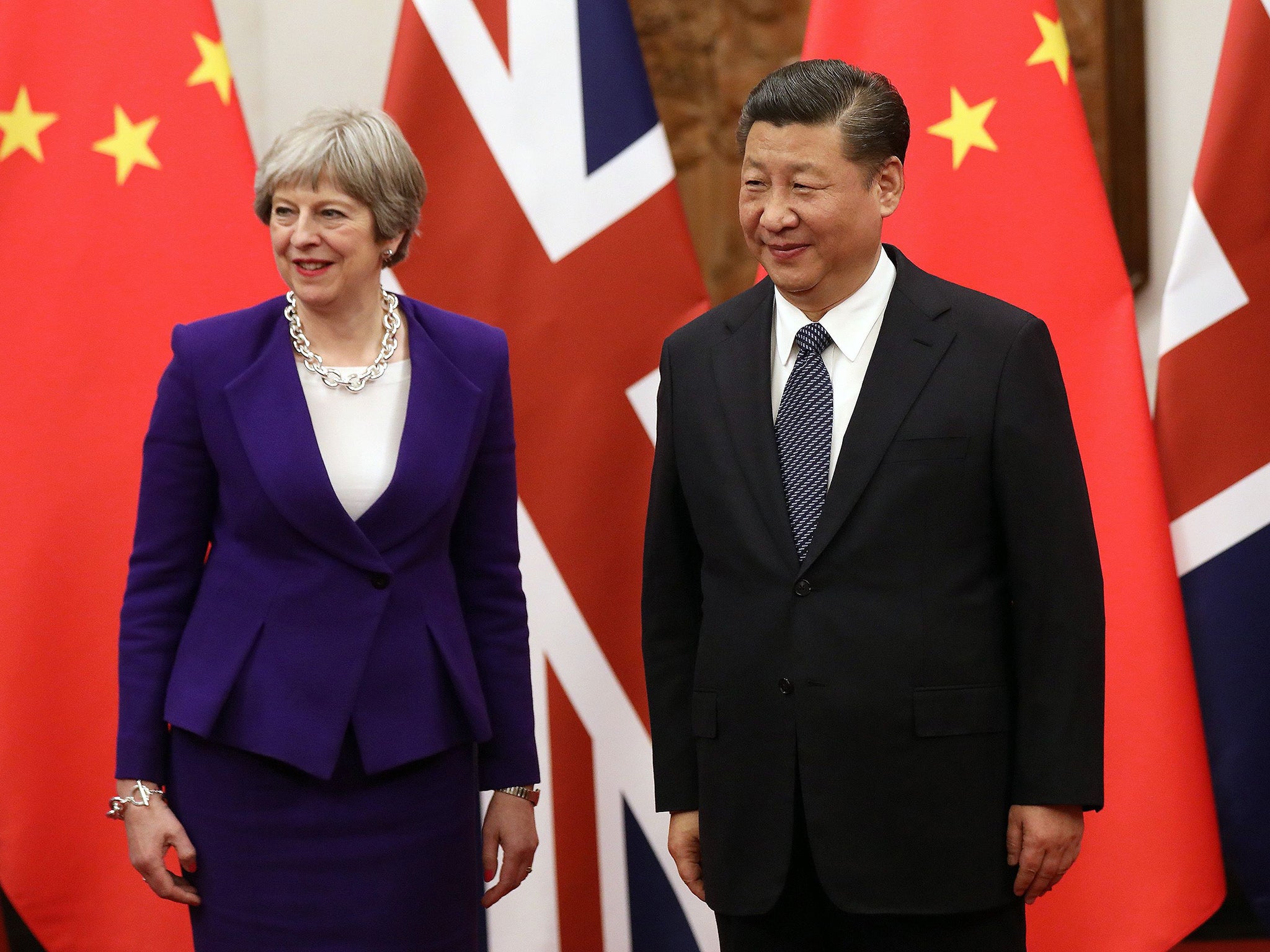 China takes £17bn of British exports, compared to £240bn from the EU every year
