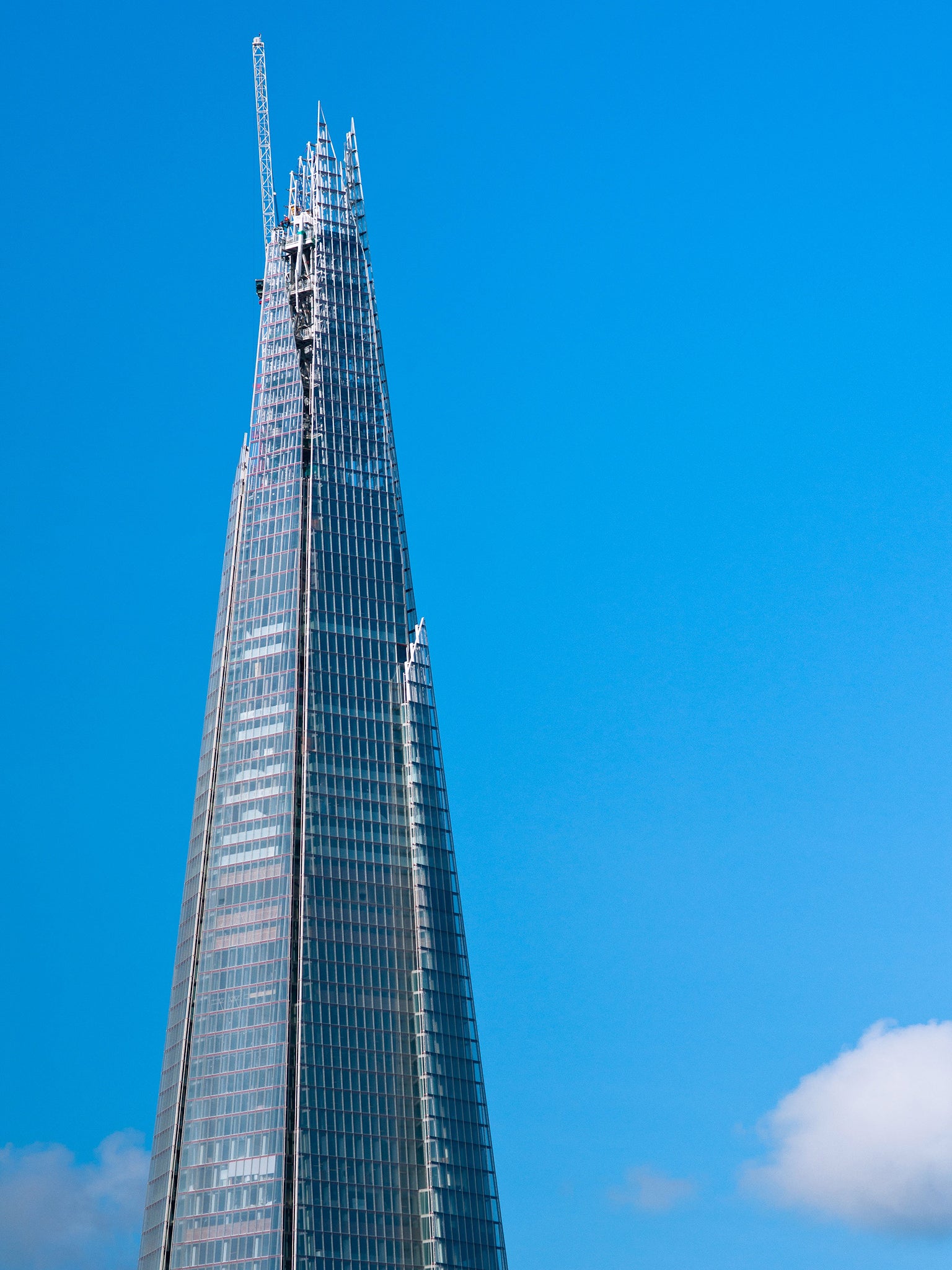 Does commerce prosper in glass towers such as the Shard? (Alamy)