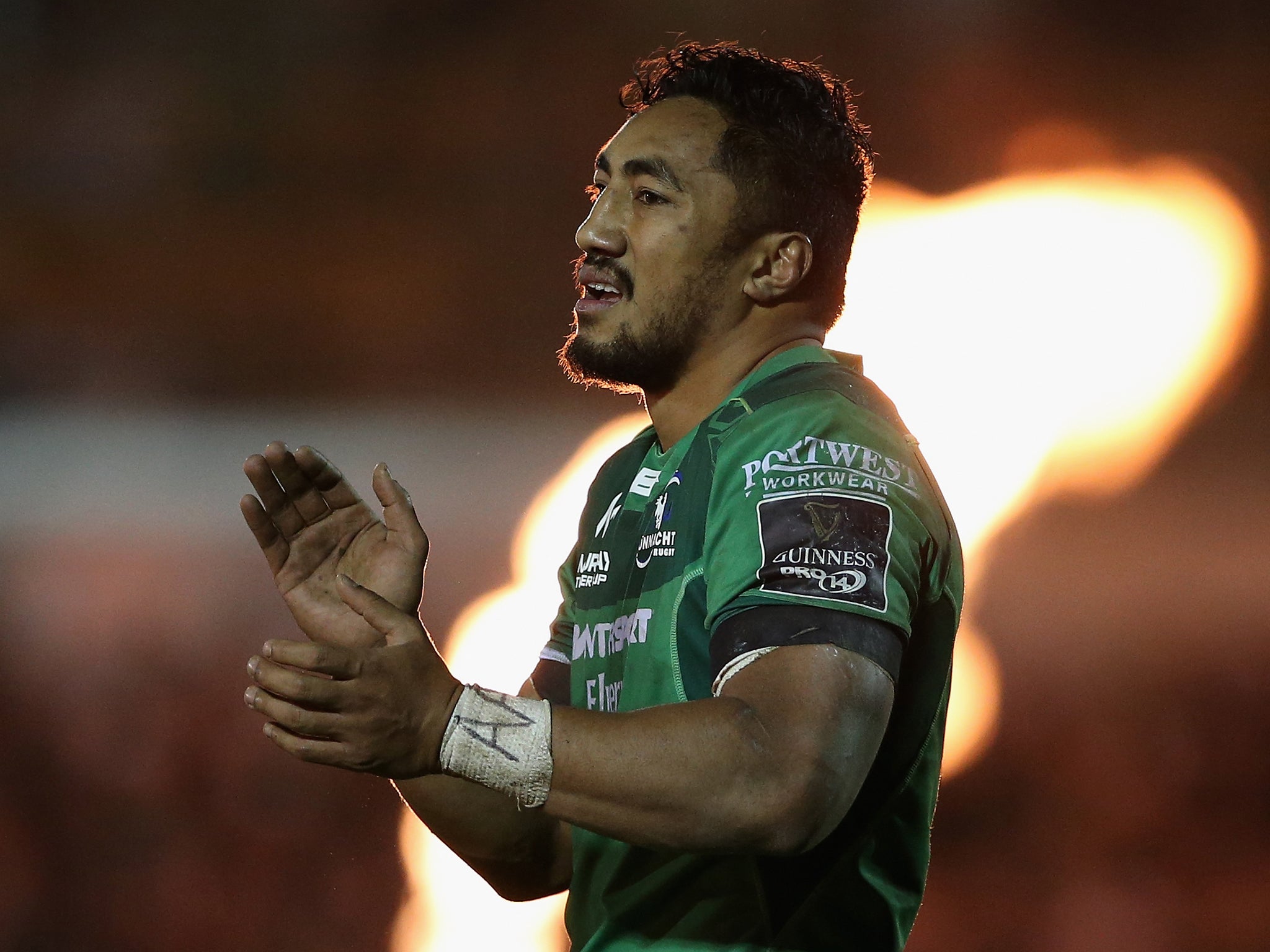 Bundee Aki will start at inside centre alongside Robbie Henshaw