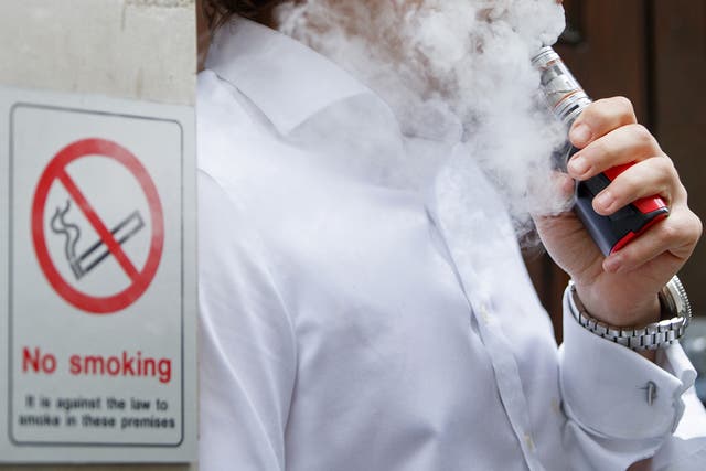 Former health minister Norman Lamb recognises there is a ‘nuisance issue’ around the smell and cloud produced by vaping but these concerns are coloured by misplaced health fears