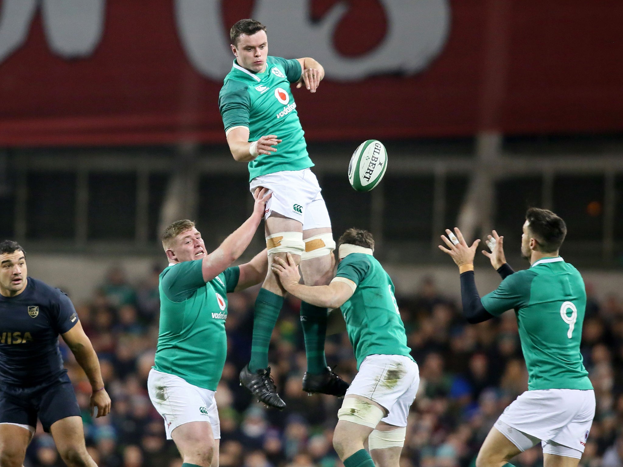 Ryan made his Ireland debut before his Leinster one