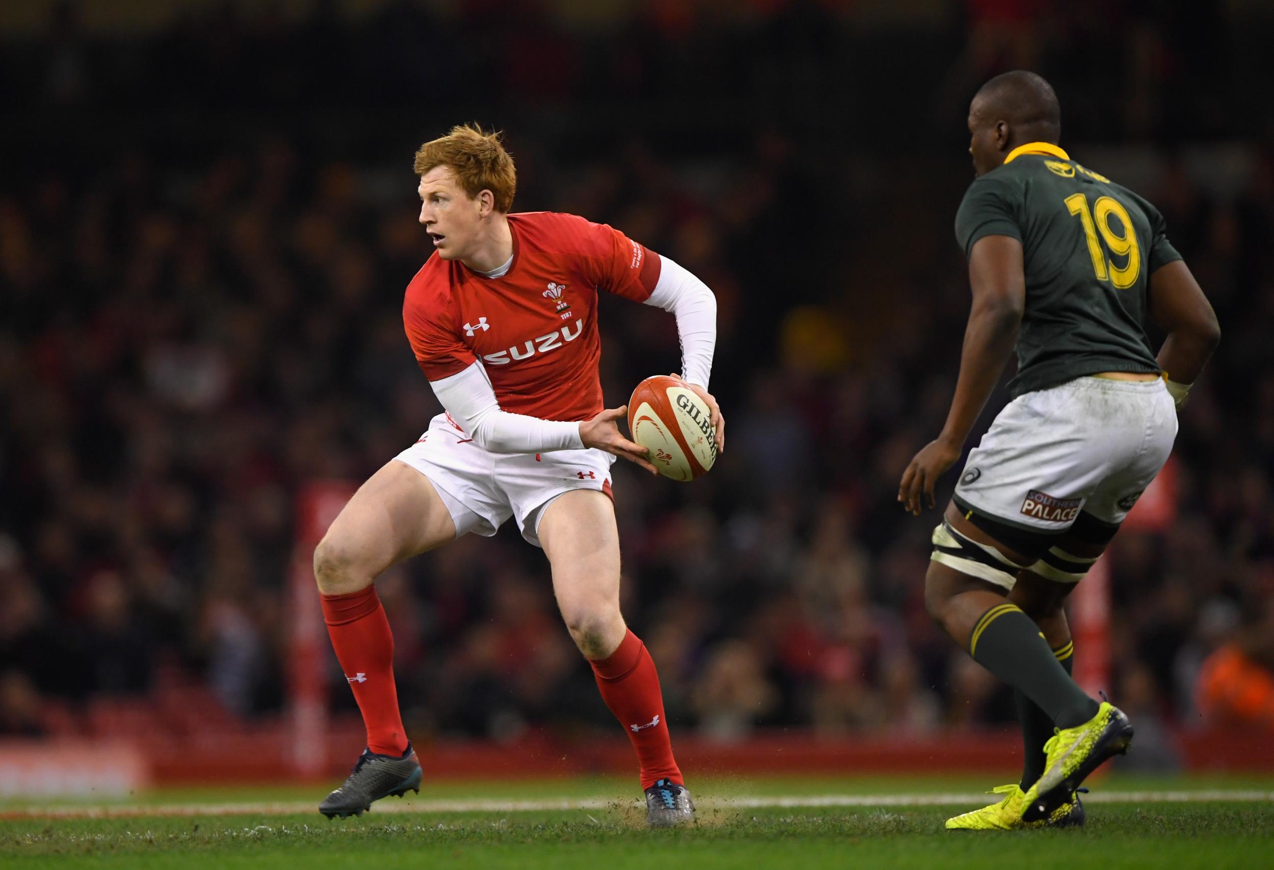 &#13;
Rhys Patchell has his chance to show what he can do for Wales (Getty)&#13;