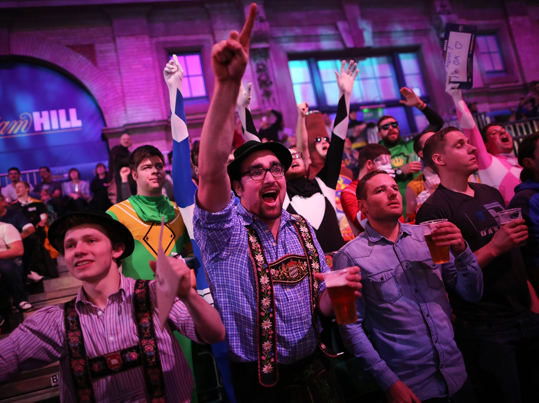 The World Darts Championship is the biggest event on the calendar