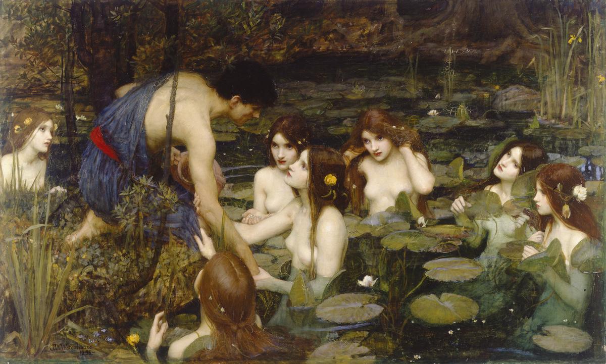 John William Waterhouse’s ‘Hylas and the Nymphs’ – a victim of censorship? The gallery says no