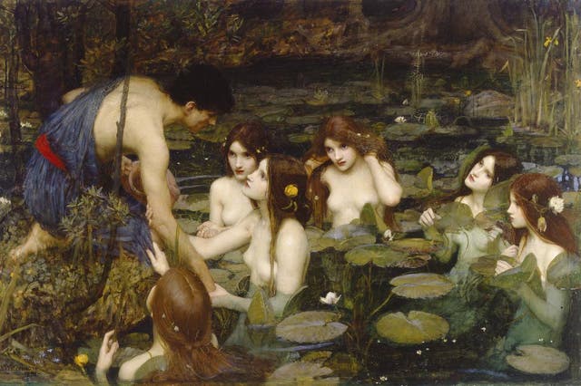 John William Waterhouse's Hylas and the Nymphs