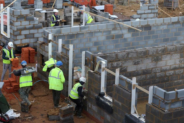 The figures for residential development have turned negative, breaking a 16-month expansion run