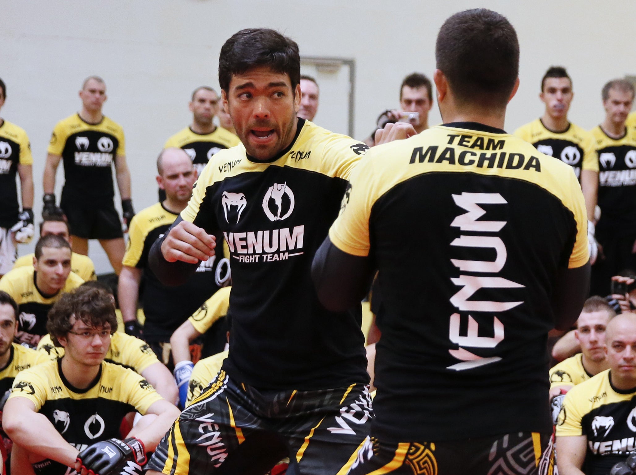 Lyoto Machida in training