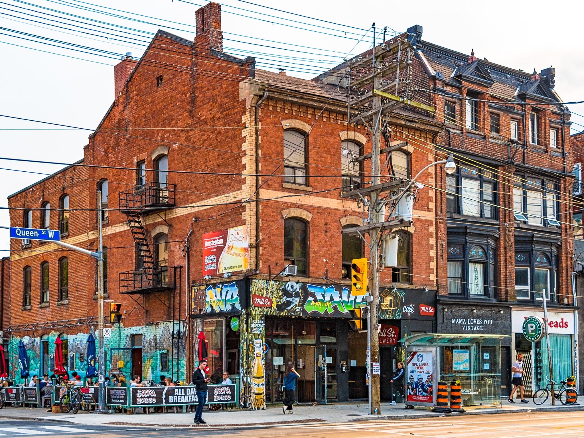 Queen Street has become a hub for immigrant cuisines (Alamy)