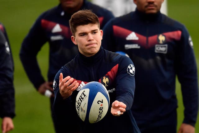 Matthieu Jalibert starts the opening Six Nations game for France at fly-half