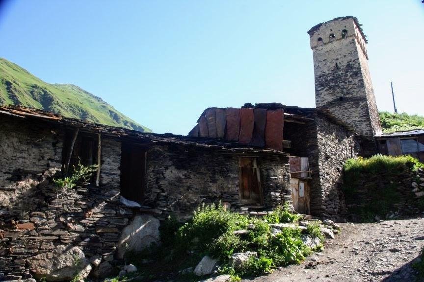 The village was primarily abandoned until sightseers returned
