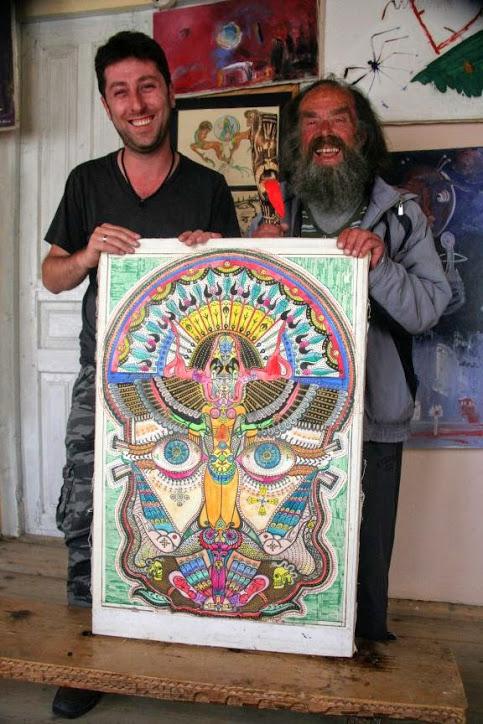 Pridon Nijharadze uses his art to encourage critical thinking