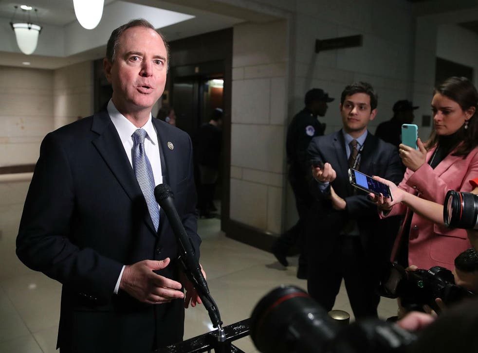 Democratic Representative Adam Schiff is the ranking member of the House Intelligence Committee.