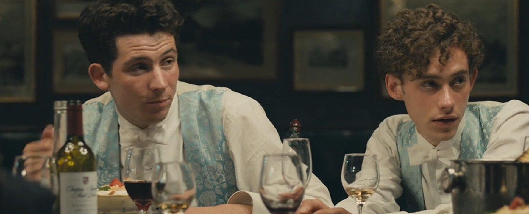 O’Connor with Olly Alexander in ‘The Riot Club’ (2014)