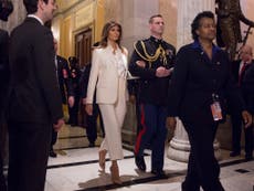 Melania's revolt is the first step to becoming a figure of inspiration