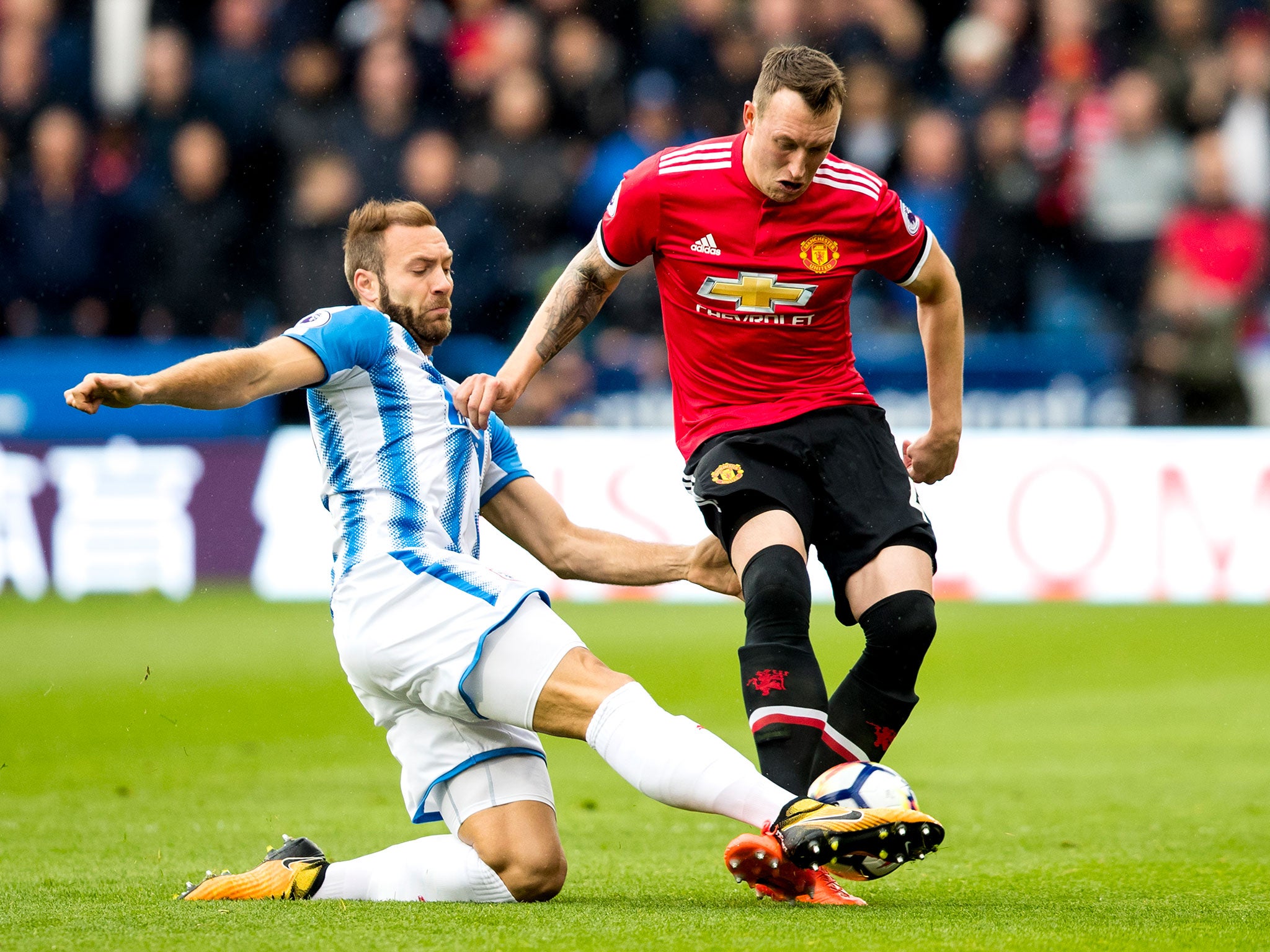 Huddersfield won 2-1 in their last encounter with Manchester United