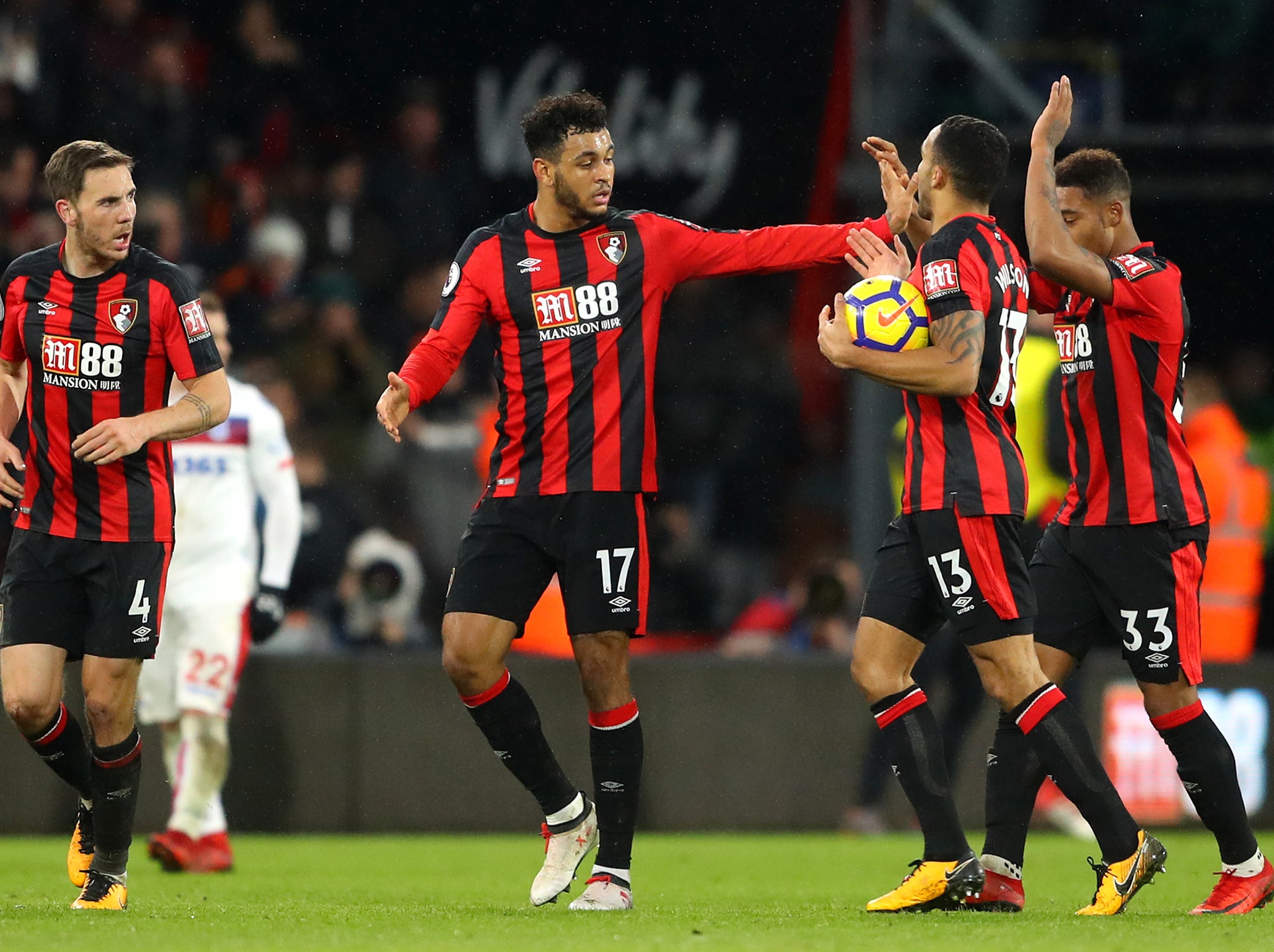 Josh King got Bournemouth back onto level terms