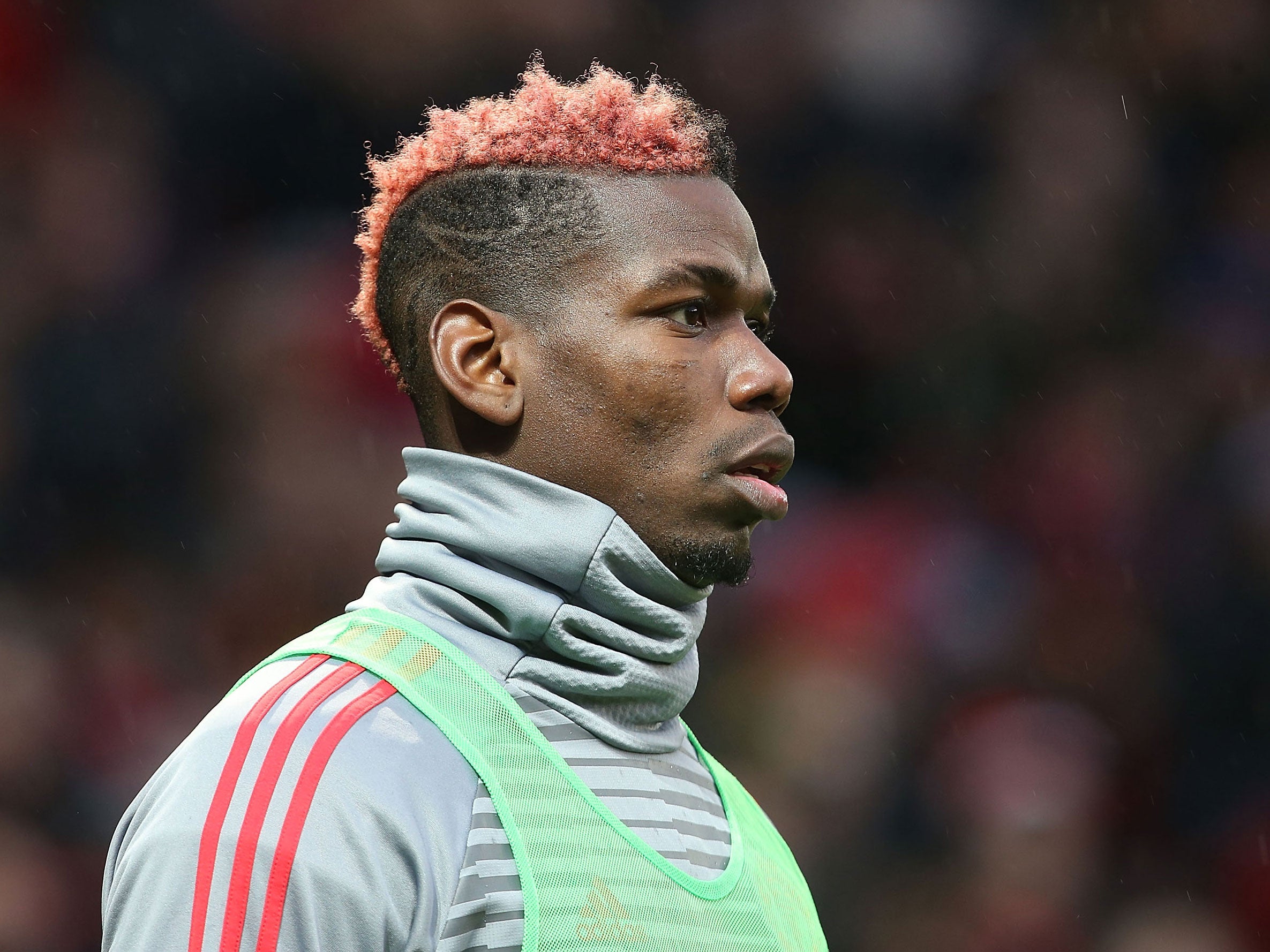 Pogba was benched against Huddersfield Town