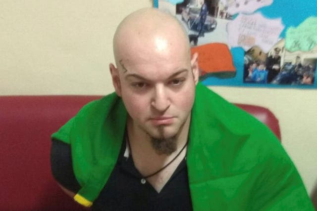 Luca Traini, 28, who police suspect of opening fire on African migrants
