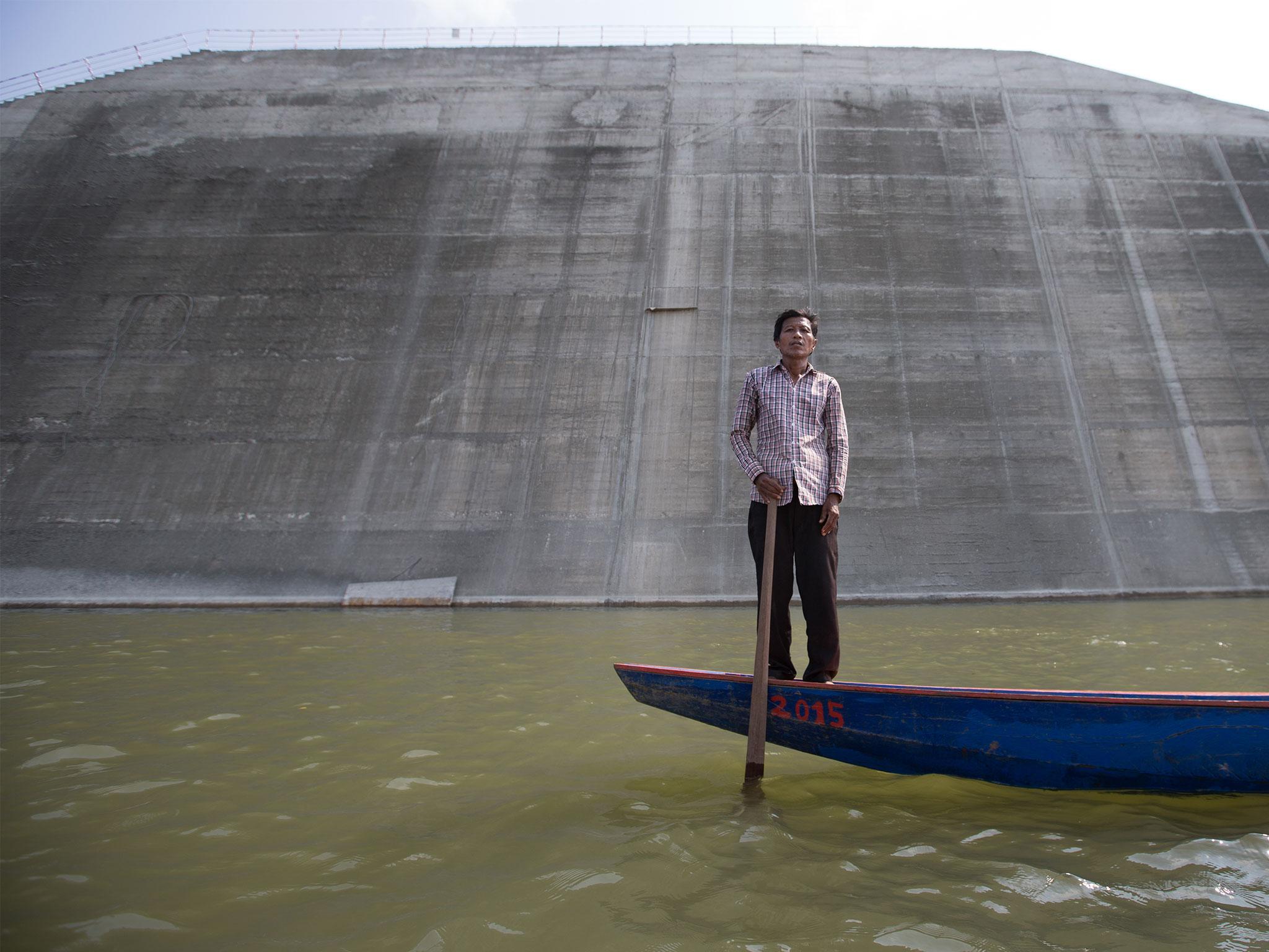 Villager Ota Khami had his home bulldozed to make way for the Sesan 2 Dam