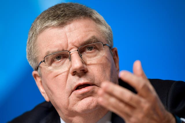 Thomas Bach confirmed an appeal is possible