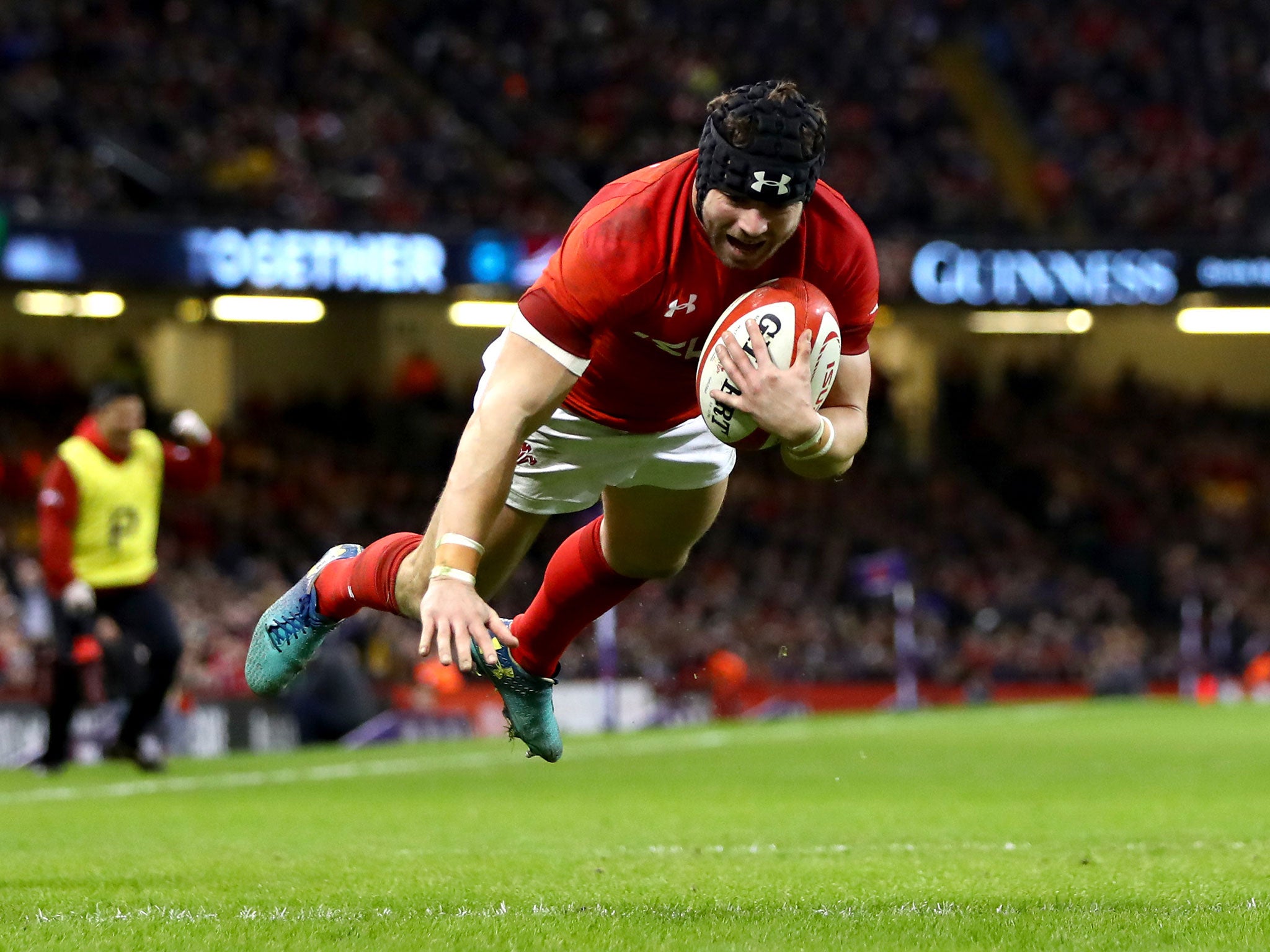 Leigh Halfpenny has not played since suffering concussion during Wales’ victory over Australia on 10 November