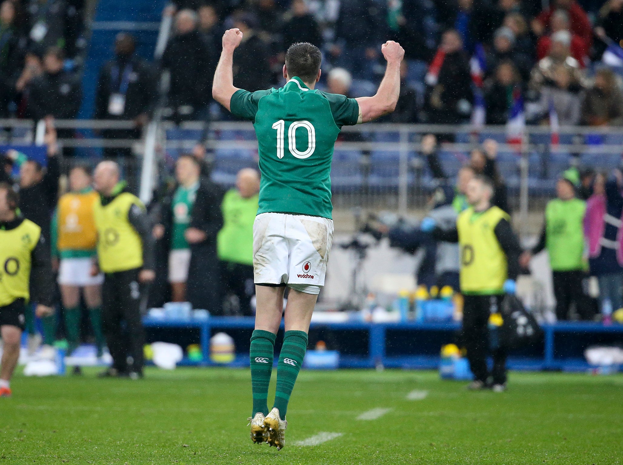 Sexton won the game for Ireland