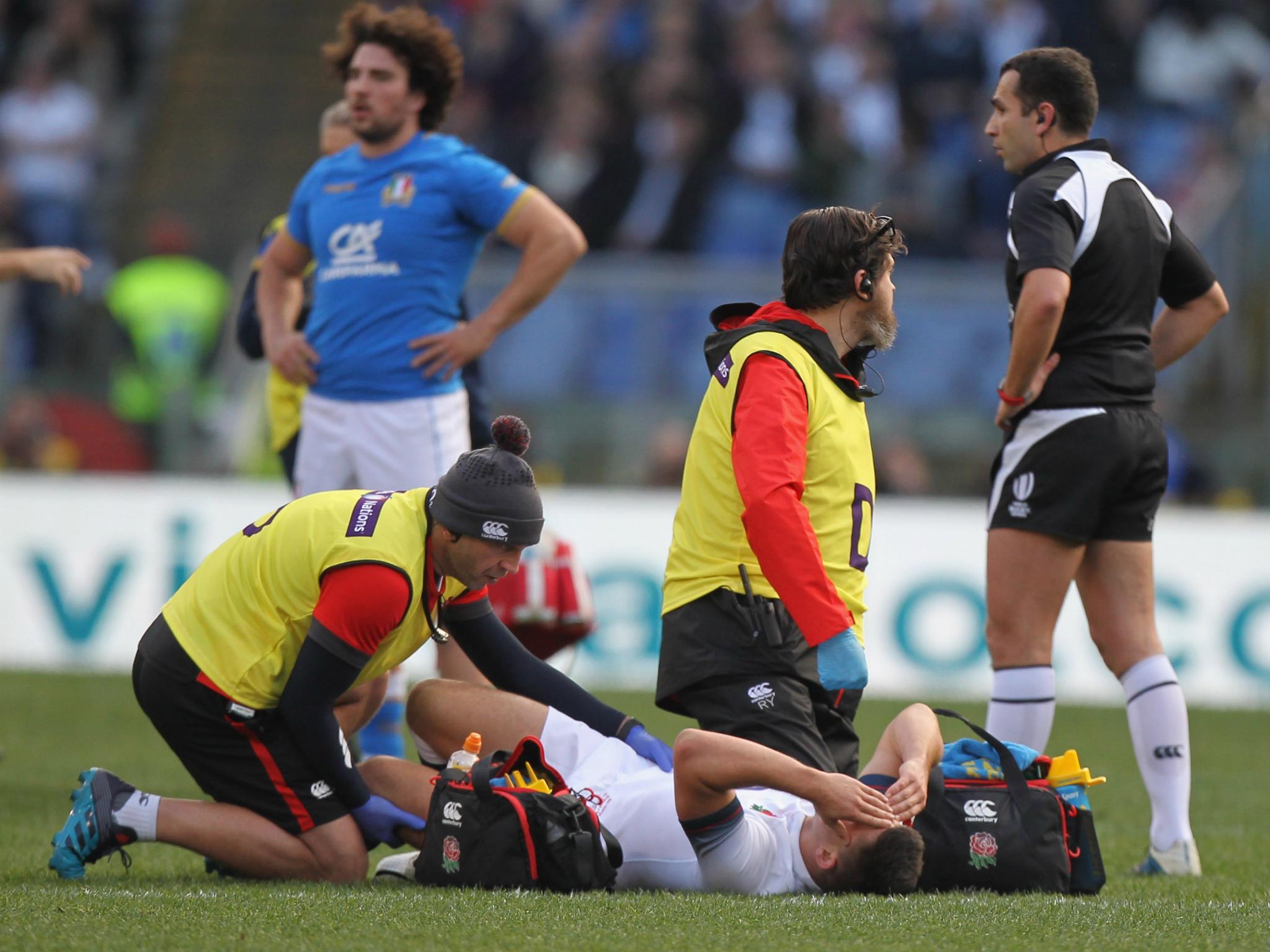 Ben Youngs suffered a knee injury in the Six Nations victory over Italy