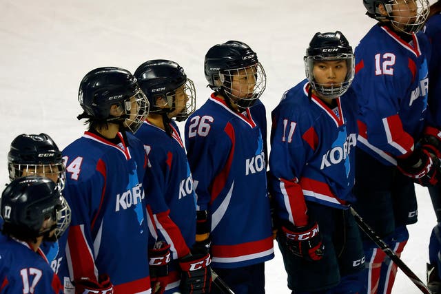 When North met South: Team Korea in action against Sweden