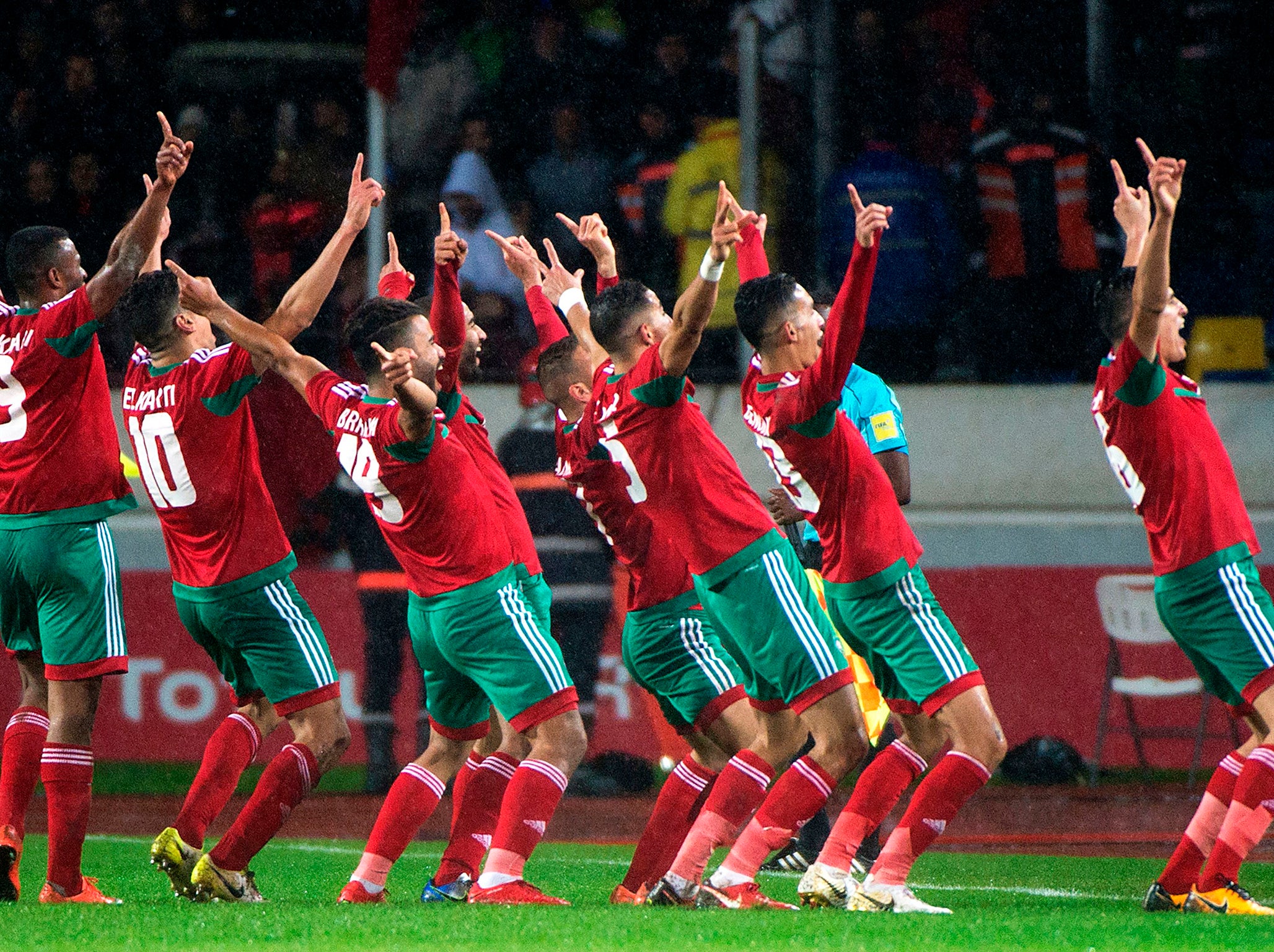 Morocco were superb and raced clear in the second-half