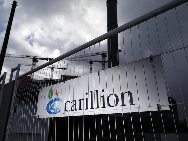 A total of 989 jobs have been lost since since Carillion's collapse